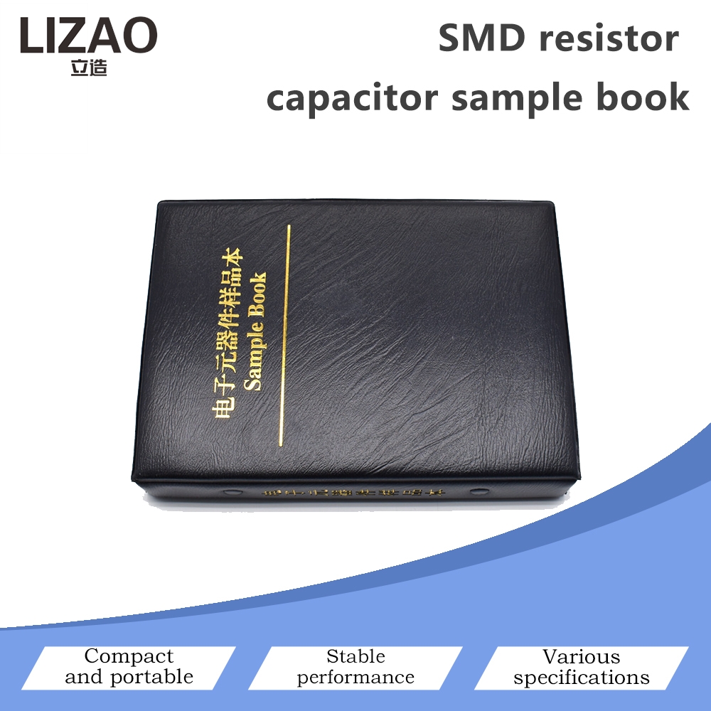 Diy Electronics Book - مجموعة عينات من المكثفات والمقاومات SMD