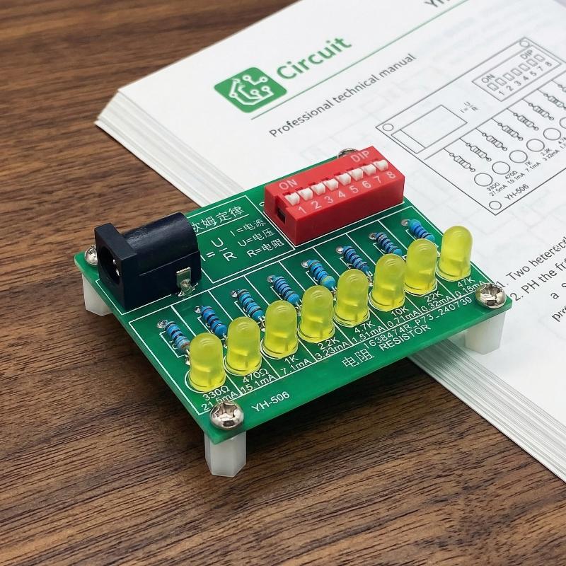 Diy Electronics Lab - مجموعة أدوات تدريب على اللحام الإلكتروني