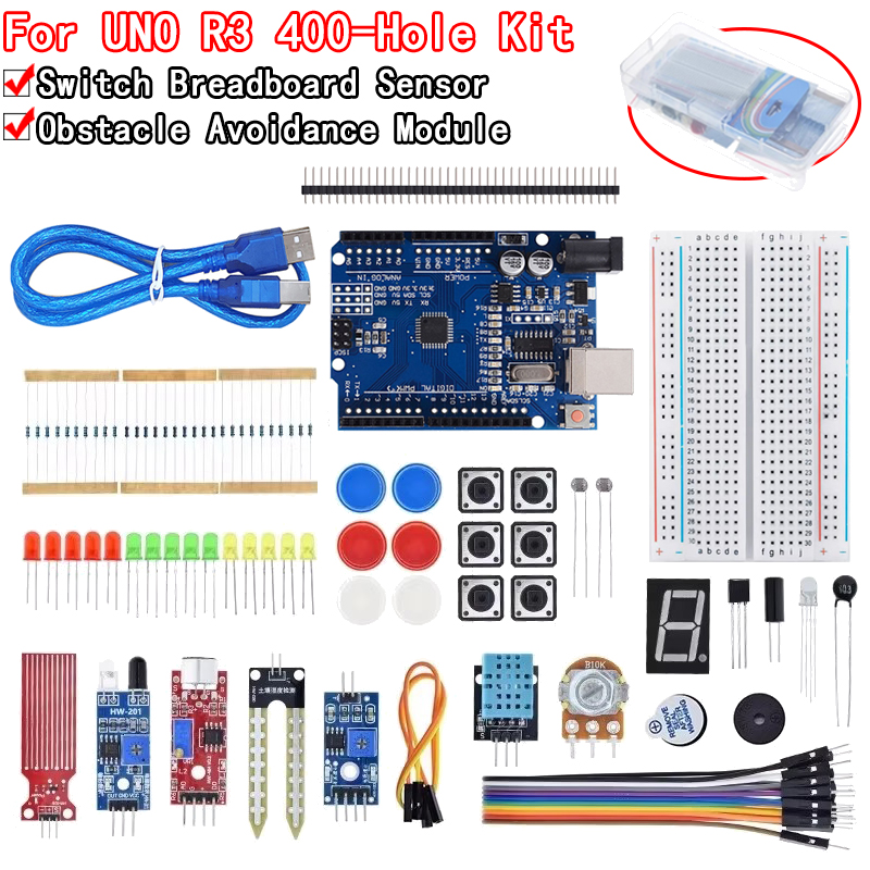 Arduino Uno Starter Kit - مجموعة المبتدئين الأساسية لمجموعة Arduino Uno