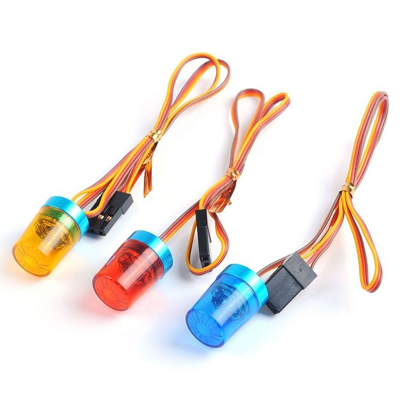 Diy Rc Electronics - متعددة الوظائف LED مصباح Strobing-التفجير/الامض/الضوء الدوار