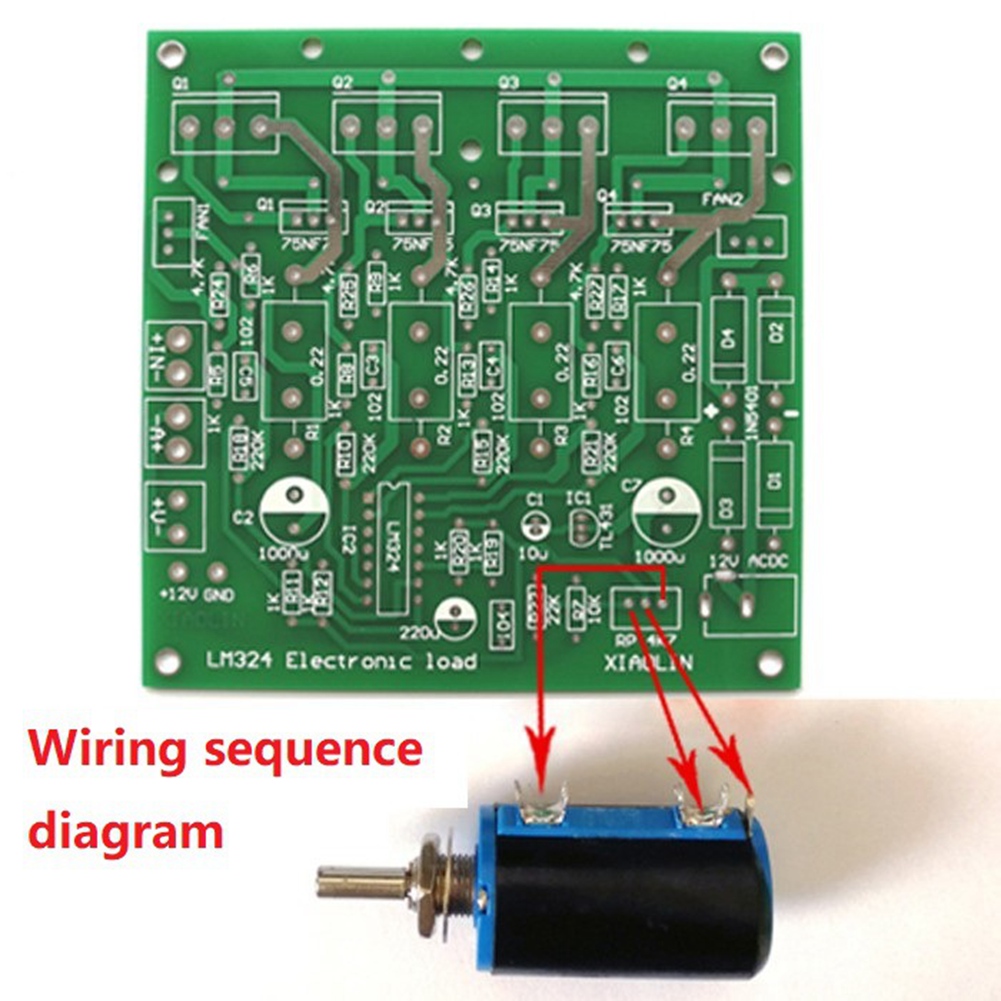 Diy Electronic Load - ABIY-DIY أطقم 150 واط 10A اختبار