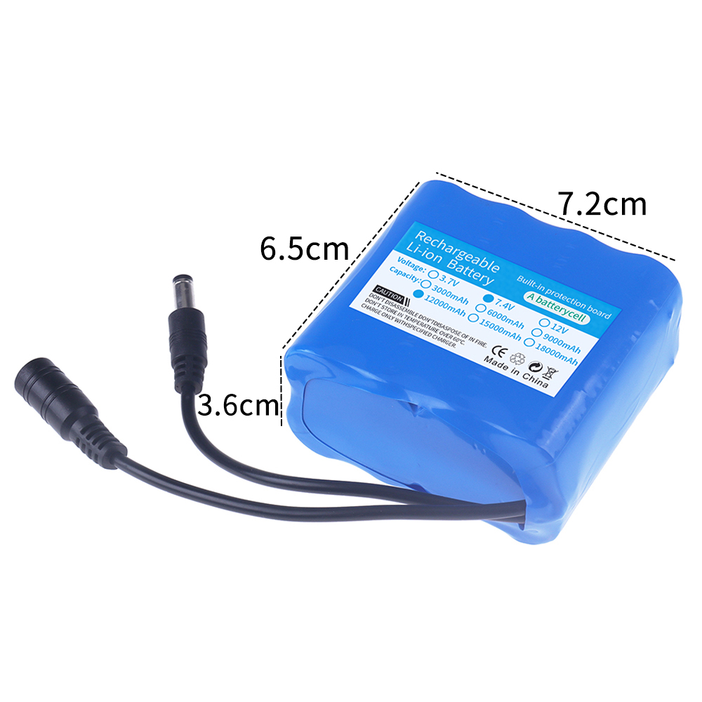 2S4P 18650 بطارية ليثيوم 7.4 ف - مراجعة Diy Rc Electronics وسعره
