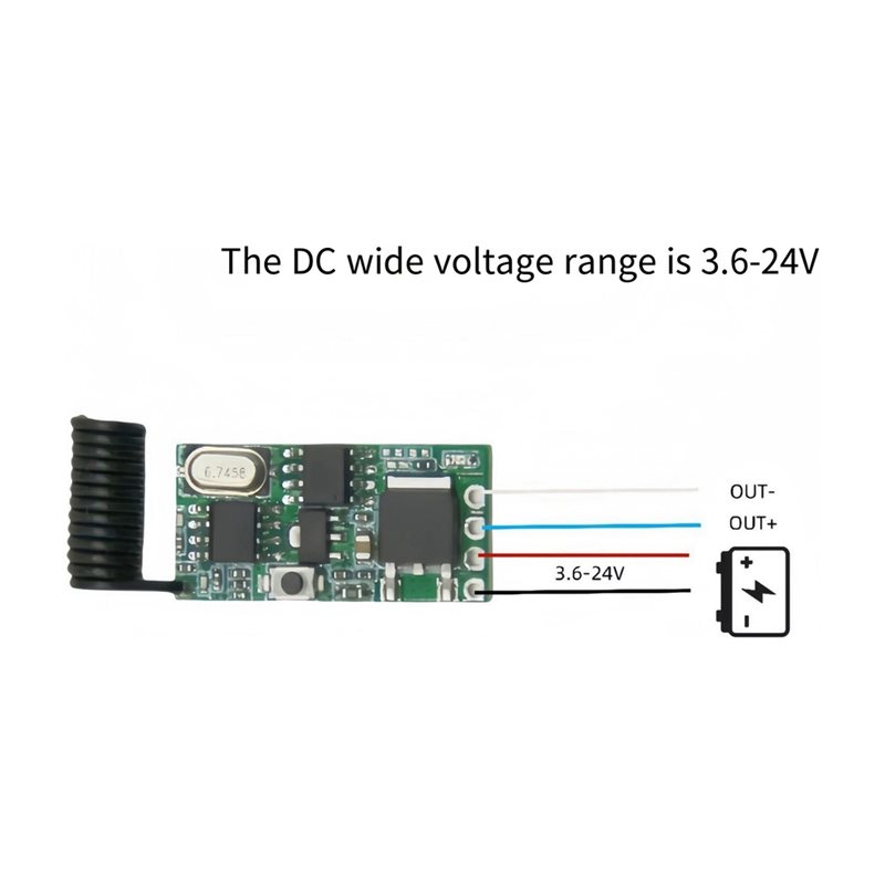 B04B-وحدة تحكم في التبديل اللا - مراجعة Rf 433Mhz Module وسعره