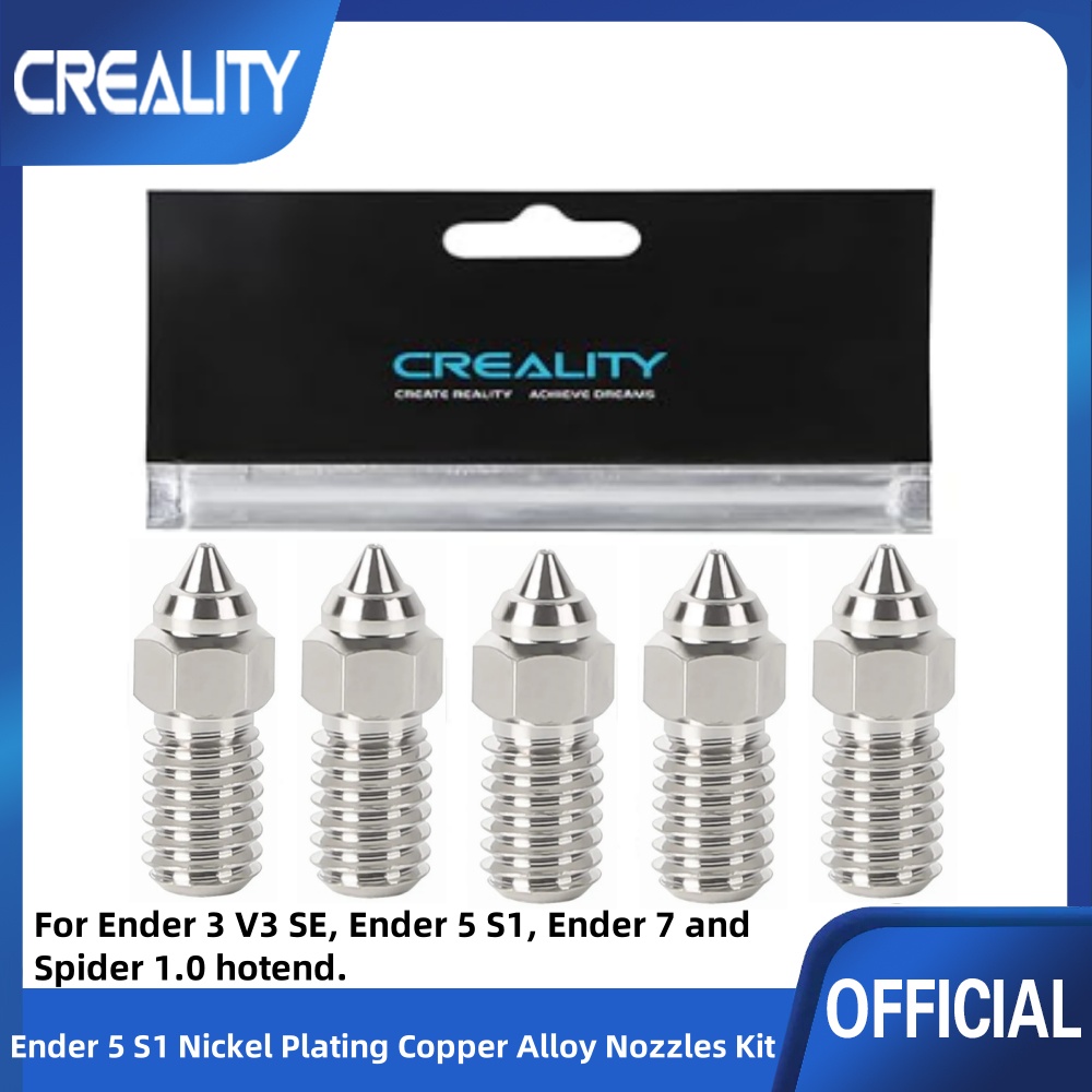 مجموعة فوهات سبائك النحاس المط - مراجعة Creality Printer Ender 3 وسعره