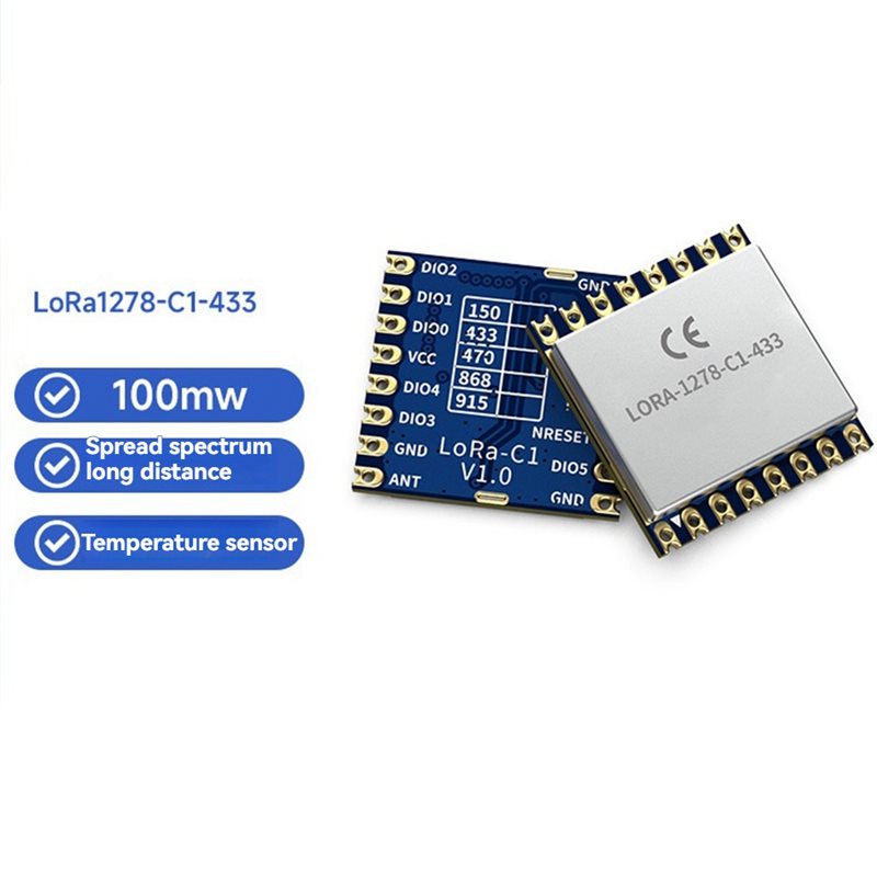 وحدة اتصال لاسلكية Lora1278-C1 - مراجعة Rf 433Mhz Module وسعره