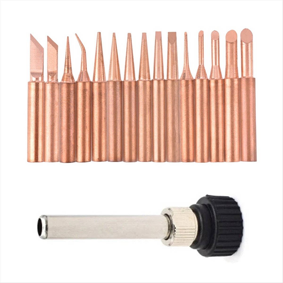 يناسب 15 قطعة/مجموعة من رؤوس ل - مراجعة Soldering Iron Kit وسعره
