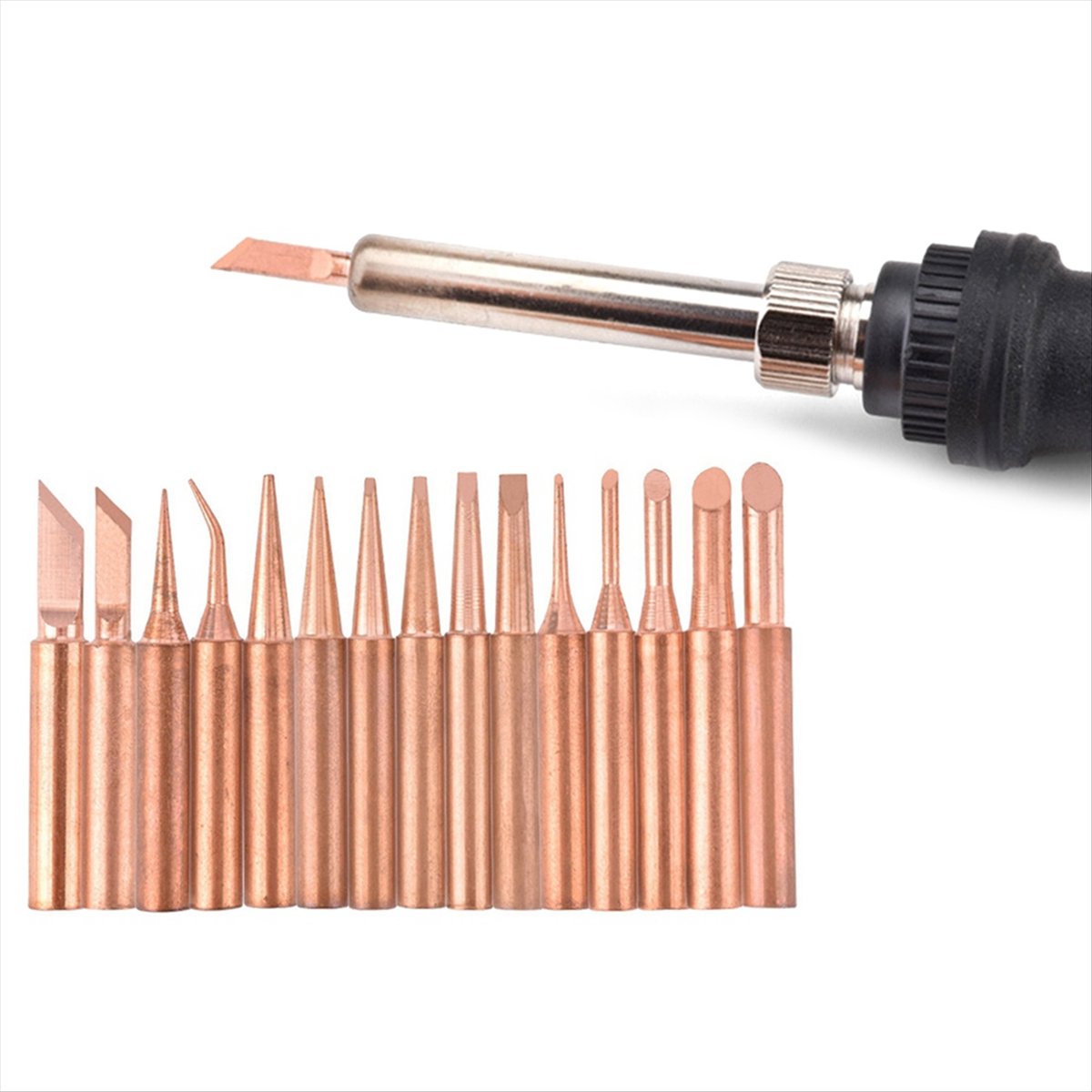 يناسب 15 قطعة/مجموعة من رؤوس ل - مراجعة Soldering Iron Kit وسعره