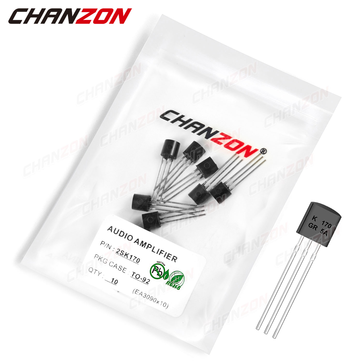 10 قطعة 2SK170 TO-92 مضخم الصو - مراجعة Diy Electronics For Sale وسعره