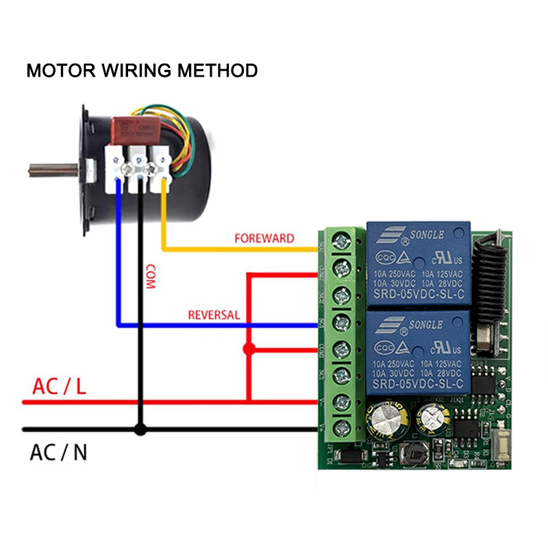 DC 12V 24V AC 220V RF433 2CH و - مراجعة Rf 433Mhz Module وسعره