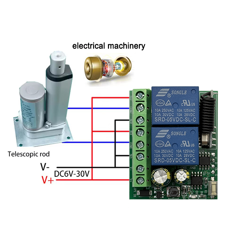 DC 12V 24V AC 220V RF433 2CH و - مراجعة Rf 433Mhz Module وسعره