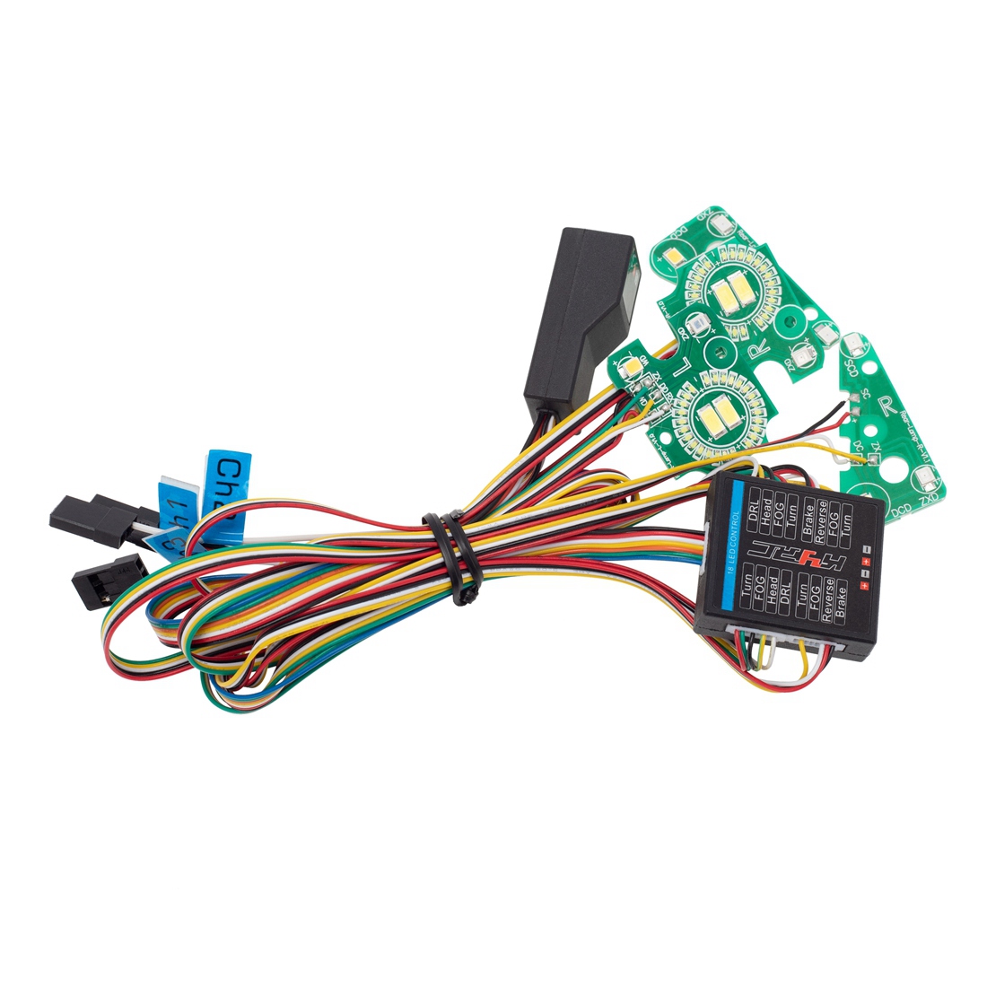 نظام إضاءة LED مجموعة المصابيح - مراجعة Diy Rc Electronics وسعره
