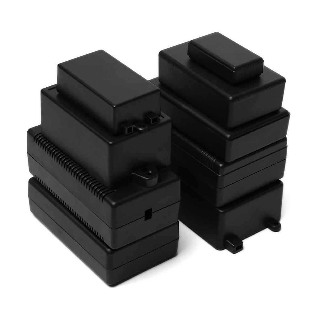 1 قطعة البلاستيك الأسود مقاوم  - مراجعة Diy Electronics Storage وسعره