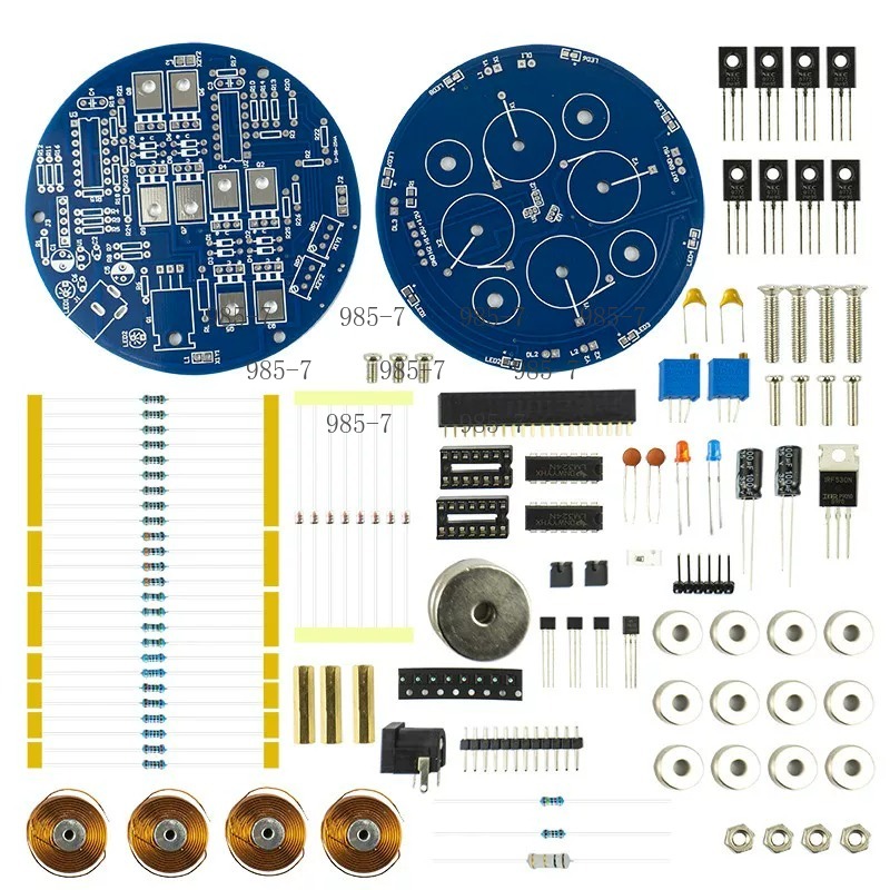 طقم تعليمي للتعليق المغناطيسي  - مراجعة Diy Electronic Load وسعره