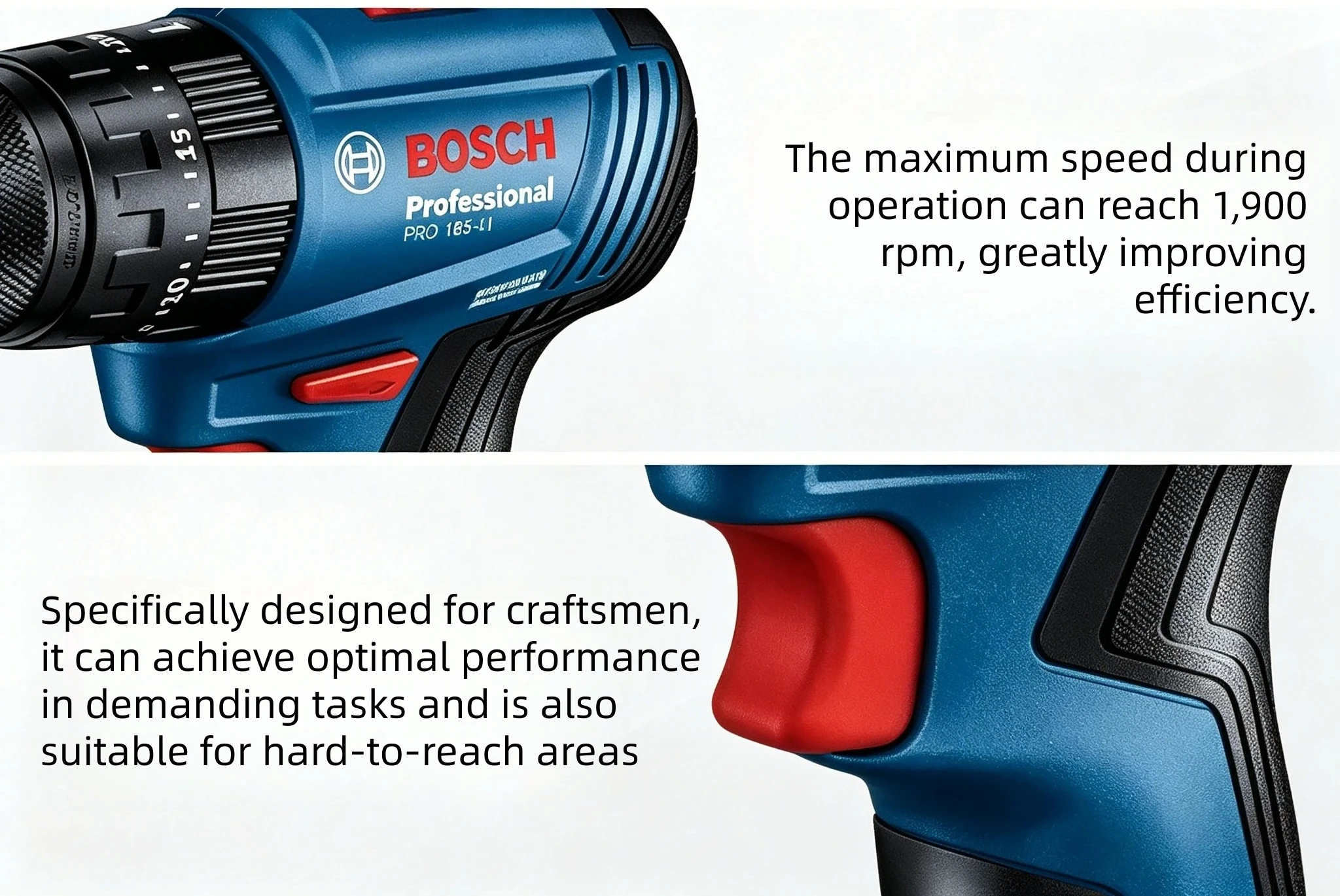 مثقاب تأثير بدون فرشاة من بوش، - مراجعة Bosch Drill Gsb 18V وسعره
